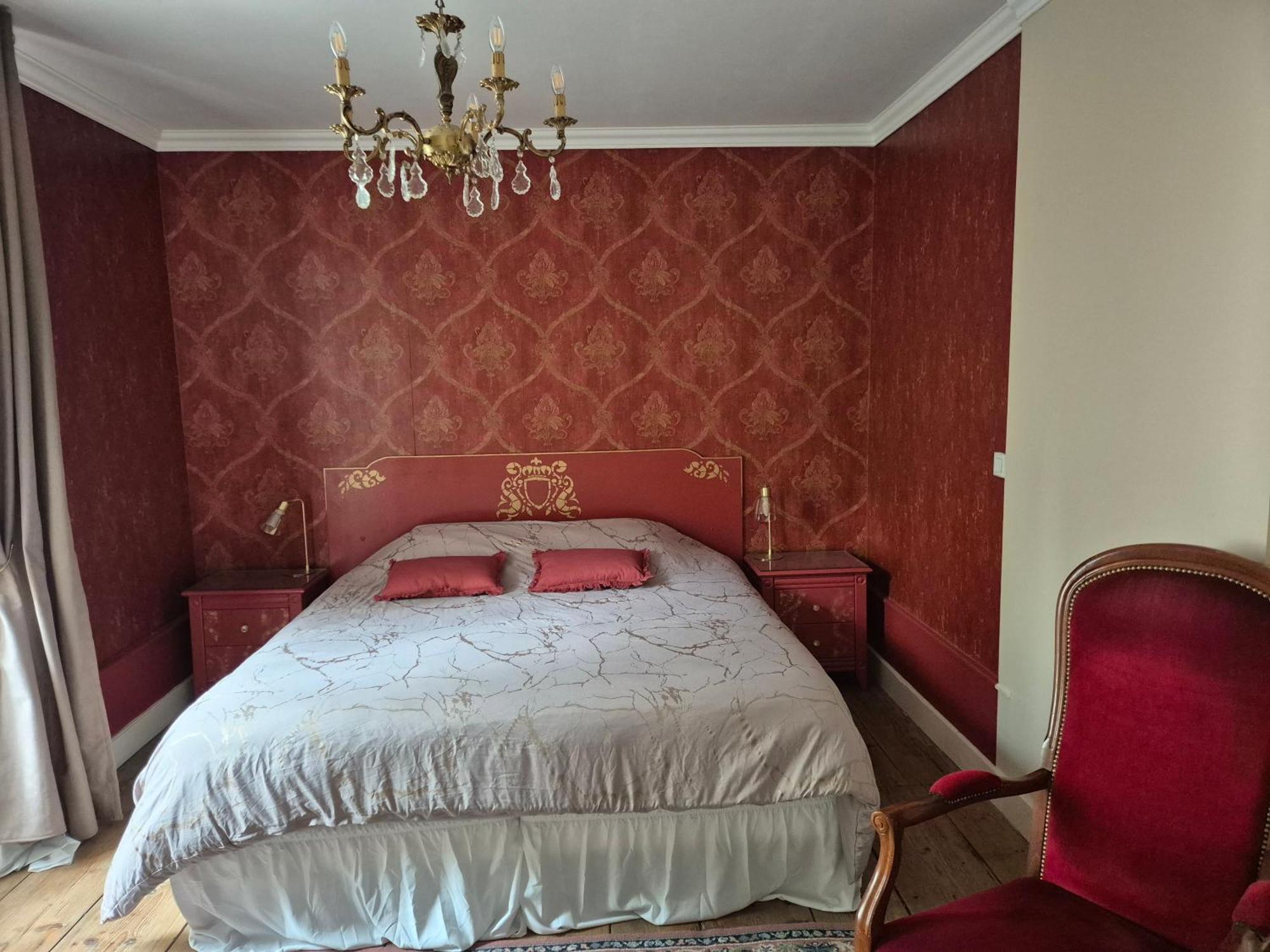 Chateau La Hussardiere Dampierre-sur-Salon Buitenkant foto